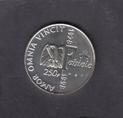 Beschrijving: 250 Francs FABIOLA